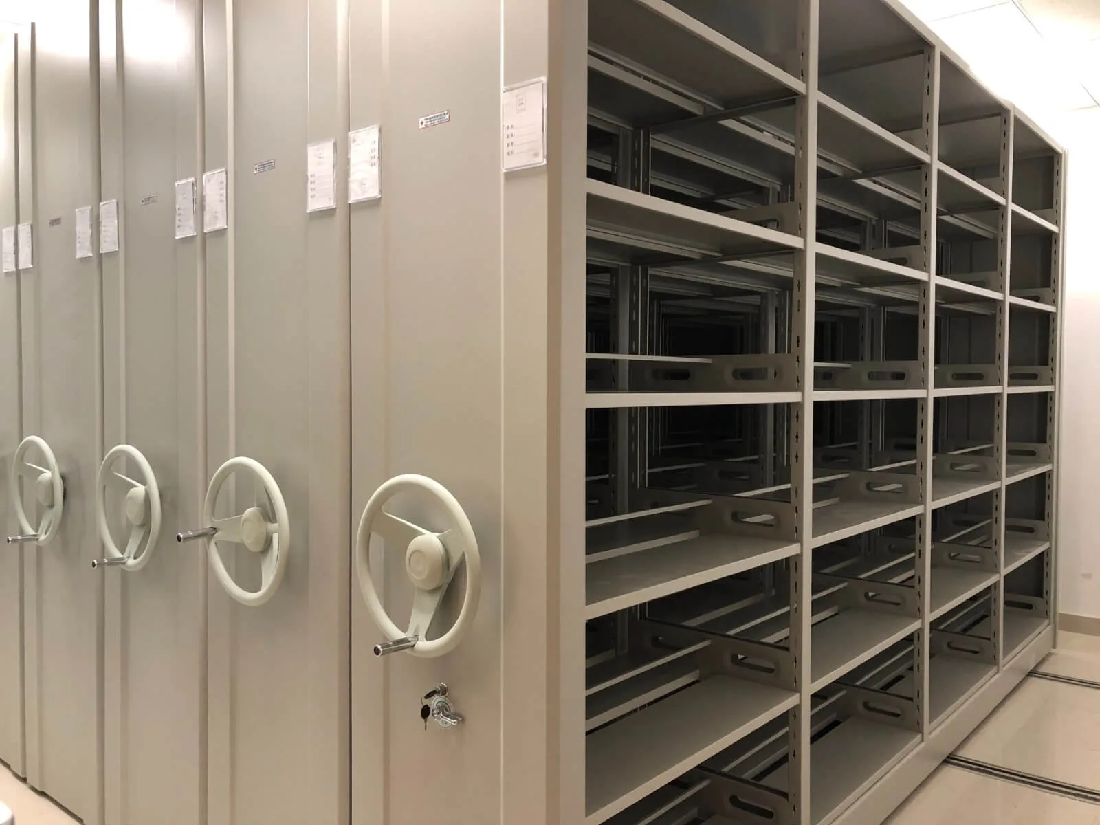 Mobile shelving high density storage solutions in dubai across UAE