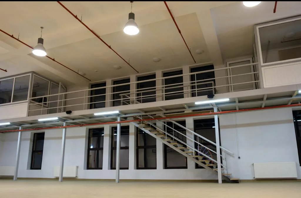 fabricated mutli tier shelving and racking system