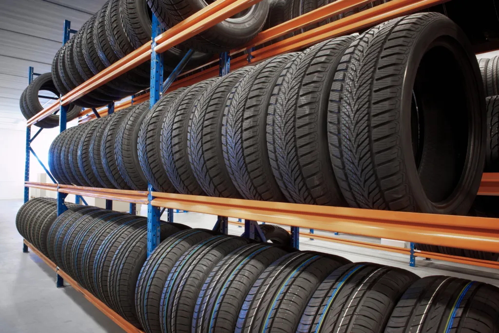 tyre racking in dubai UAE for warehouse